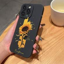 时尚黑色眼球设计TPU手机壳，兼容苹果和红米系列机型，是送给情侣、女朋友、女儿、青少年的绝佳礼物。 - 黑色 - 查看 3