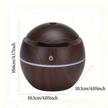 1 件 USB 蘑菇加湿器和香薰扩散器，带 200ml 冷雾，静音运行，夜灯，便携式设计，适用于卧室、书桌、办公室、家居 - 让您的房间保持清新！，卧室加湿器，书桌加湿器，装饰性雾化扩散器，声波技术雾