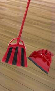 O-Cedar Pet Pro Broom With Step-On Dustpan | Remove 99% With One Sweep | DustPan Removes 3 Times More Pet Hair | Quiet Cleaning Tool For Cat And Dog Owners - 黑色 - 查看 6