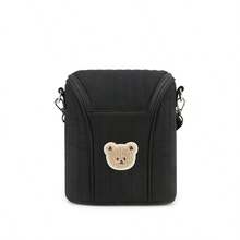 1pc Cute Bear Shaped Portable Breastmilk Cooler Bag, Insulated Milk Bottle Storage Bag For Nursing Mothers, Breast Pump Accessories Organizer - Multicolor - View 8