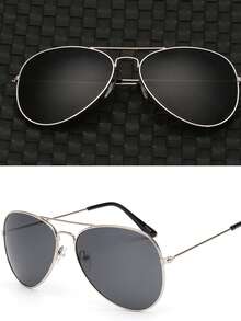 1 件男士经典优雅商务时尚眼镜，复古无框镜架适合驾驶、钓鱼、航海、运动、度假、海滩、摄影、阅读、电脑使用 - 彩色 - 查看 16