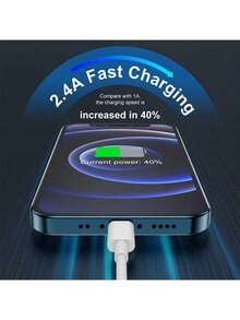 带有 USB-C 和 Lightning 端口的三合一磁性无线充电器 - 多功能充电解决方案。兼容 iPhone16 Pro/Max；16 Plus；16；15 Pro/Max；15 Plus；15；14 Pro/Max；14 Plus；14；13 Pro/Max；13 Mini；13；12 Pro/Max；12 Mini；12；SE (2022)；11 Pro Max；11 Pro；11；Xr；Xs Max；Xs；X；8 Plus； 8、兼容 Series 1/2/Series 3/Series 4/Series 5/Series 6/Series 7/Series 8/Series 9/Series 10/SE/SE2/SE3/Ultra/Ultra 2/Sport/Edition，兼容 /AirPods2-4/ Pro/ Pro2/ Max，适用于办公室、宿舍和家用电话充电器 Nan - 白色 - 查看 7