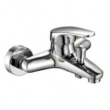 Bathroom Shower Faucet Mixing Valve Wall Mounted Hot Cold Water Taps Household Toilet Bathtub Faucet Bathroom Accessories