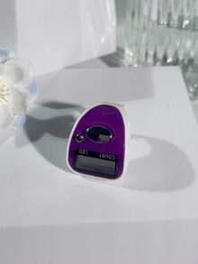 12 قطعة/علبة عداد خواتم إلكتروني، عداد خرز الصلاة العربية الشرقية، تصميم ملون خفيف الوزن، عداد عادي وعداد رؤية ليلية بالإضاءة الخافتة، شاشة عرض رقمية مريحة لعد الصلوات، تتبع التمارين، هدايا المناسبات وغيرها - متعدد الألوان - مشاهدة 29