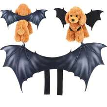 1pc Halloween Pet Bat Wings Decoration, Black,Halloween Dog Bat Wings Decoration Pet Funny Costume Dog Holiday Cosplay Props Halloween Halloween Costumes