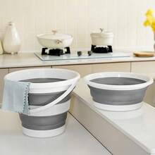 1 件可折叠水勺，便携式迷你可折叠水勺，适用于厨房、浴室、洗车、钓鱼、园艺和家庭清洁，轻巧易存放 | 厨房勺 | 沐浴水勺