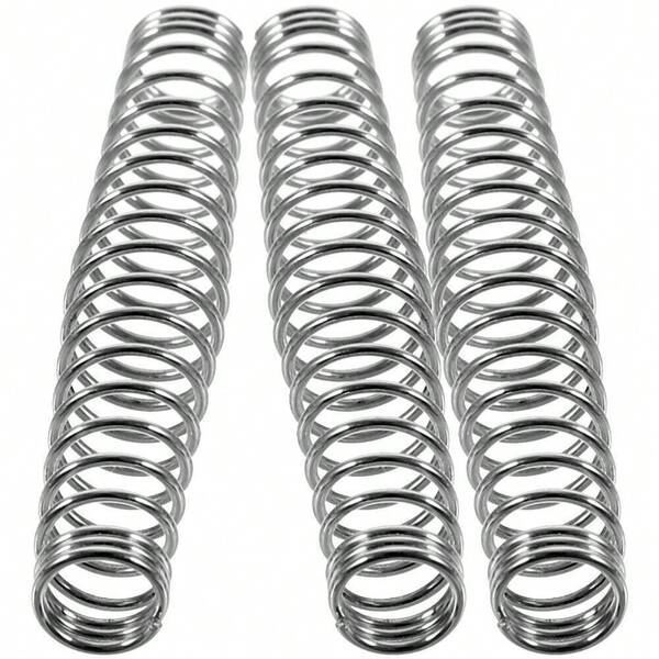 3 Piezas Juego de Repuesto de Tijeras de Poda de Acero Inoxidable con Resorte, Kit de Reparación de Tijeras de Poda de Jardín Izquierda y Derecha, Accesorios Duraderos de Reparación de Resorte para Tijeras de Poda