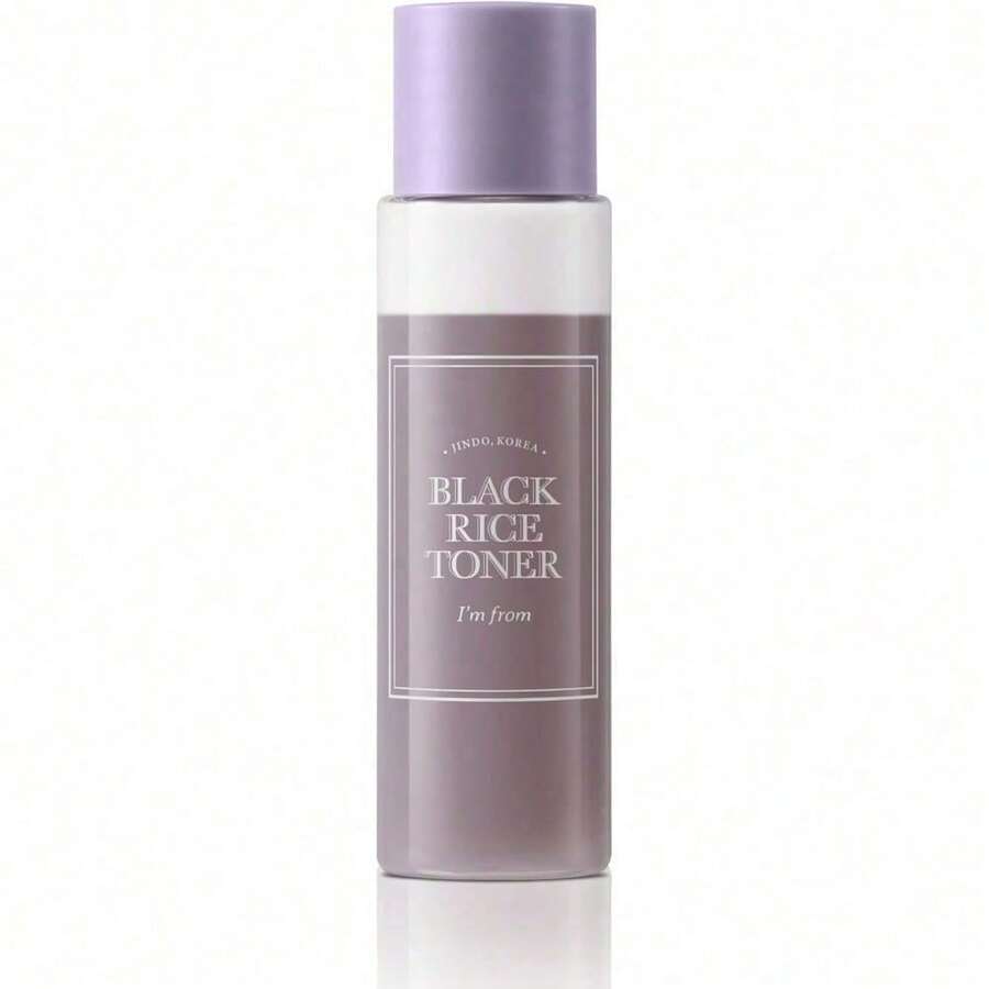 I'M From Black Rice Toner 30ml – Fermented Black Rice Extract With Antioxidants,Lightweight Bi-Phase Formula For Oily Combo Skin,Controls Excess Sebum, Refines Rough Texture, Niacinamide For Radiant Glow, Alcohol-Free Fragrance-Free,Vegan Travel Mini - Arroz negro 30 ml - Ver 1