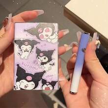 1 Sanrio For Hello Kitty Cute Cartoon Cigarette Case, Can Hold 20 Thick Cigarettes Soft And Hard Pack Universal Pressure-Resistant Cigarette Case (Not Including Lighter)
