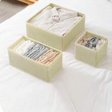 Caja de almacenamiento de tela plegable de estilo simple, organizador de cajones de armario y cómoda, cestas para ropa interior, sujetadores, decoraciones, decoración de otoño, decoración de festivales, decoración de habitaciones, decoración del hogar, decoración de dormitorio