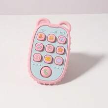 Baby Silicone Squeeze Teether, Infant Chewable High Temperature Sterilizable Pacifier Teething Toy - Multicolor - View 10