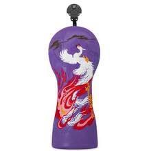 Sarung Putter Kayu Bertema Phoenix yang Cerah - Perlengkapan Pelindung Multi-Lapisan Eksklusif Premium | Ideal Untuk Penggemar Golf & Kolektor Barang Legendaris - Purple - View 11