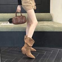 Men Western Boots - Brown - View 7