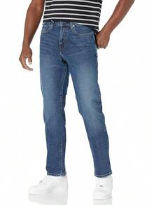 Jeans elásticos deportivos para hombres - Colores - Lavado medio - Ver 12
