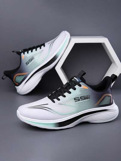 2025 Breathable Mesh Men's Casual Shoes, New Fashion Shock-Absorbing Running Sneakers, Versatile For All Seasons Valentine's Day Ideas