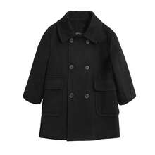 Chaqueta cortavientos estilo británico para niño preadolescente en otoño/invierno