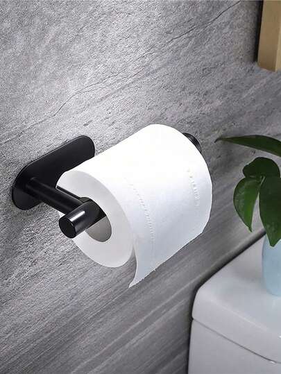 1 Stück Toilettenpapier-Halter aus Kunststoff, Badezimmer Waschtisch Küche Toilettenpapier-Regal Aufhänger, ohne Bohren, nagelfrei, schwebendes Regal, Aufbewahrungsbox, Weihnachten, Weihnachtsdekoration, Haken, Türhänger, Schlafzimmerhaken, Wandmontage-Haken, Wandhaken, Schlüsselregal, Wandschlüsselregal, Schlüsselaufhänger