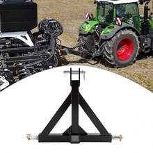 3 Point Trailer Hitch With 2 Inch Receiver, Tractor Drawbar Hitch Adapter+ 3* Hitch Pins For Trailer Towing - 1 - Ver 6