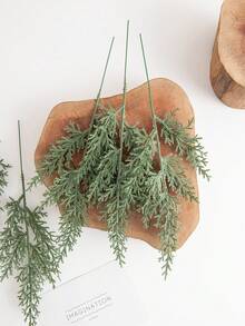 5/10/15/250 Stück 31cm künstliche Kiefernzweige, Weihnachts-Künstlicher Kiefernbaum Dekorationen, Künstliche Pflanzen, Herbst Dekoration Zuhause, Winter Dekoration Zuhause, Halloween Dekorationen, Weihnachtsdekorationen, Geburtstagsgeschenke - Grün - Übersicht 3