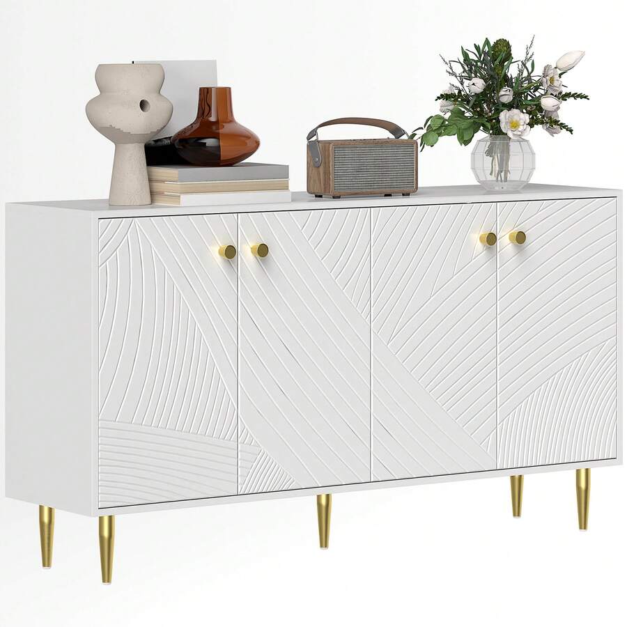 Storage Cabinets - White - View 1