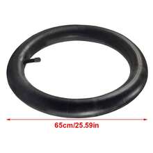 2Pcs 20 X 4.0 Inch Inner Tube For Fat Mountain MTB Bicycle Bike / Car Tyre Valve - Negro - Ver 3