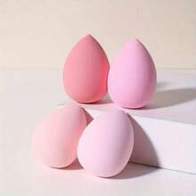 高级亲水化妆海绵 - 不含乳胶，打造无瑕底妆，柔软有弹性，遇水膨胀，价格实惠，情人节礼物，廉价商品，旅行必备，房间装饰，情人节礼物，便宜货，房间，1美元商品，度假必备，女士礼物，卧室，情人节，99美分 - 粉色 - 查看 5