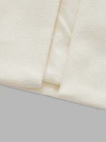 Women's Basic Minimalist Commute Daily Date Vintage Inspired Loose Fit Crew Neck Long Sleeve Short Jacket, Autumn/Winter - Apricot - View 11