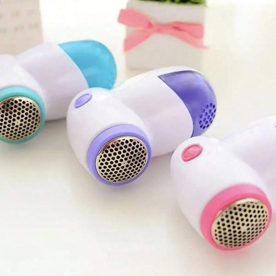 2-In-1 Electric Lint Remover, Combines Depilling And Static Removal Functions, Effortlessly Removes Fuzz And Lint From Clothes, Bedding, Furniture, Carpets, Sofas, Cleaning Supplies, Household Cleaning Tool, Battery-Free - Multicolor - View 1