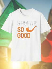 SHOFAR SO GOOD T shirt uomo moda estiva casual cotone maglietta  novità regalo originale per giovani must have abbigliamento maschile offerte speciali fashion style