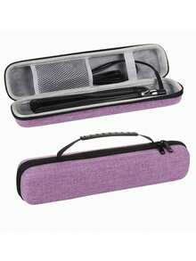 1 Pc Fashion Solid Color Travel Curling Iron Storage Box Multi-Functional Heat Resistant Travel Curling Iron Bag Compartment Waterproof , Packing Cube - Multicolor - View 18