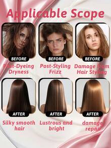 Schwarzkopf 修复损伤，恢复头发强度，减少分叉，增强光泽，改善干燥和卷曲的头发，提供深层调理，修复分叉，强化头发纤维，使头发更光滑有光泽，增强头发的自然光泽，适用于受损发质、干燥发质、卷曲发质、染色发质、热定型发质、日常护理、造型后、染色后护理