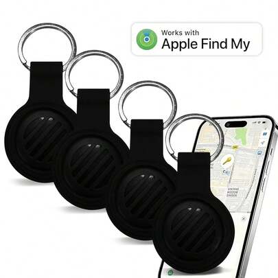 Air Tracker Tag Compatible With Apple 1/2/4 Packs (IOS Only), Item Finders For Keys, Luggage, Pets, Item Locator, Worldwide Key Finder Tracking Tags For IPhone Works With "Find My" App