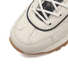 MLB Men's And Women's Casual Shoes, BIGBALL CHUNKY EMBO MONOGRAM, Comfortable And Lightweight Outdoor Everyday Sports Casual Shoes, 3ASHBEM4N-50IVS