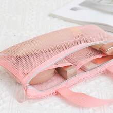 New Makeup Bag Organizer, Small Portable Handheld Toiletry Bag, Multi-Function Mesh Pouch Wholesale,Pouch,Makeup Pouch,Travel Essential - Multicolor - View 10