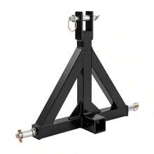 3 Point Trailer Hitch With 2 Inch Receiver, Tractor Drawbar Hitch Adapter+ 3* Hitch Pins For Trailer Towing - 1 - Ver 7