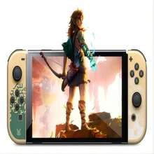 Nintendo 任天堂 Switch OLED 型号，香港版：塞尔达传说：托特克（王国之泪版），掌上游戏机，适合家庭、派对娱乐、休闲娱乐