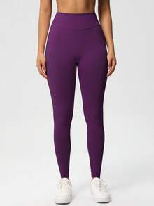 Women's Yoga Leggings, Low Waist Ribbed Yoga Tights, Fitness Leggings, Seamless Yoga Pants, Stretchy Sports Tights