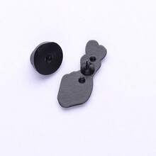 Finger Heart Enamel Lapel Pin, Cute Hand Gesture Brooch, Heart Alloy Badge For Clothing Backpack Decoration - A - View 3