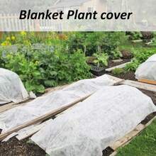 1pc Thickened Plant Covering Net - Warm In Autumn/Winter, Bird & Insect Proof, Suitable For Gardening Plants, Vegetables, Seedlings, Trees, Cooling, Sun Protection, All-Round Garden Plant Covering