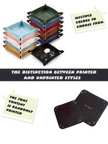 1pc Foldable Jewelry & Trinket Organizer Tray, Convenient Storage For Small Items Like Jewelry, Keys, Watches, Suitable For Home Entryway, Vanity, Office, Bathroom, Car - Multiple Colors Available - Multicolor - View 9