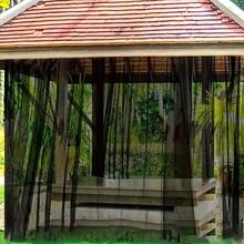 1pc Universal Garden Patio Mosquito Net, Outdoor Sealed Mesh Bug & Insect Proof, Indoor Mosquito Net, Patio Screen, Bird & Insect Net, Suitable For Yard, Garden, Vegetable Garden, Balcony, Porch, Gazebo, RV, Camping | Outdoor Bug Barrier | Essential For Decorative Tent, - Breathable Polyester, Foldable & Washable - Lightweight Outdoor Protection, Patio Mosquito Net, High-Quality Polyester Functional Outdoor Fabric, Easy Storage, Sturdy Structure, Patio Protective Screen