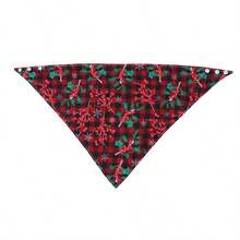 1 Fashionable Adult Triangular Scarf, Adult Dining Bib, Skin-Friendly And Soft, Breathable, Machine Washable, Suitable For Outdoor Decoration And People Who Need Care, Suitable For Older Children And Middle-Aged And Elderly People, Suitable For Men And Women, Four Seasons, Christmas Gift