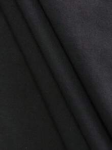 Camiseta gráfica de criptomoneda Ethereum para hombres - Camiseta de cuello redondo con diseño de circuito, camiseta ligera para eventos tecnológicos, reuniones de programación, gimnasio - Ropa de blockchain lavable a máquina para hombres, camisetas geniales, ropa casual, camiseta de patrón geométrico, tela transpirable - Negro - Ver 5