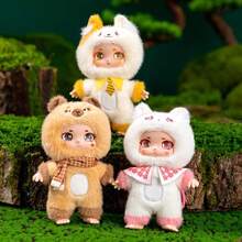 Cartoon Soft & Cute Capybara, Kitten, Puppy Resin Figurines, Cartoon Animal Keychain Pendant Decoration, Birthday/Christmas/New Year Gift - 15cm - View 1