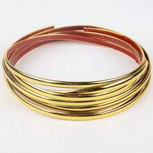 1条3米/5米自粘装饰条，柔性装饰条，适用于防溅瓷砖边缘、墙角、自粘墙面装饰条、D形踢脚线装饰条，柔性材料，适用于墙壁、边缘、框架、门、窗、防溅板等。 - 彩色 - 查看 18