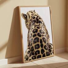 1/2 件豹纹墙面艺术画杂志封面帆布印刷画时尚猎豹海报时尚装饰卧室、客厅、墙壁装饰礼物（无框） - 彩色 - 查看 4