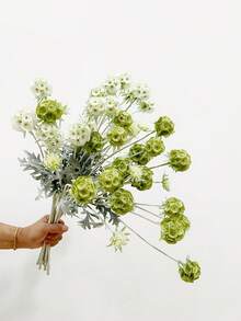 1pc 3 Heads Artificial Foxgloves Flowers - Realistic Pink & White Plastic Stems, No Maintenance Home Decor For Easter Graduation - Tabletop Centerpiece, Living Room, Bedroom, Kitchen - No Vase Included, Versatile Christmas Decoration Wedding Fall Decor Home Decoration Artificial Flowers - Multicolor - View 10