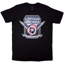 Comics | Official T-Shirt |  Brave New World Shield  - 48-Hour Fast Shipping! - Negro - Ver 1
