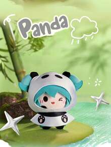 雨天毛绒盲盒：6款可爱动物连帽毛绒玩具（兔子、狐狸、熊猫、考拉、青蛙、小猫），毛绒玩具钥匙扣，完美装饰包包。这些可爱的动物连帽玩具采用优质毛绒面料制成，是动漫和毛绒玩具爱好者的完美收藏惊喜。它们也是馈赠亲朋好友的理想礼物，可作为桌面装饰，或为日常配饰增添一丝可爱气息。 - 彩色 - 查看 9