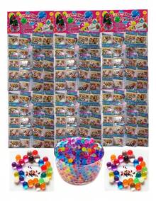 Hydrogel Beads Template With 20 Sachets - Multicolor - View 1